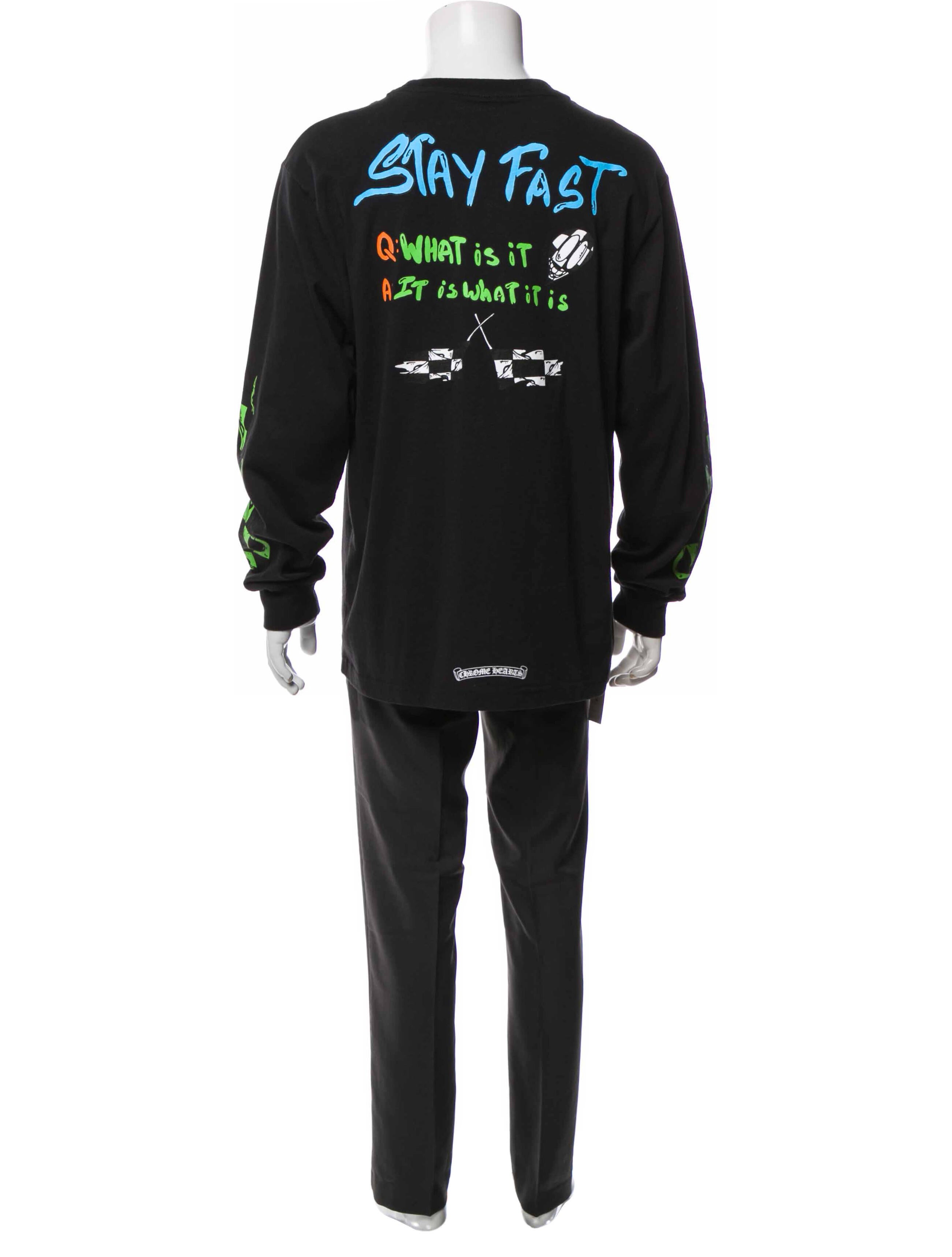 Chrome Hearts x Matty Boy 'Sex Records Q&A' Graphic Print T-Shirt